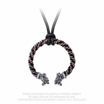 ALCHEMY GOTHIC - EGILL'S TORQUE PENDANT - VIKING CELTIC WARRIOR