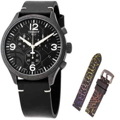 Мужские часы с хронографом для уличного баскетбола Tissot XL 3X3 с антрацитовым циферблатом
