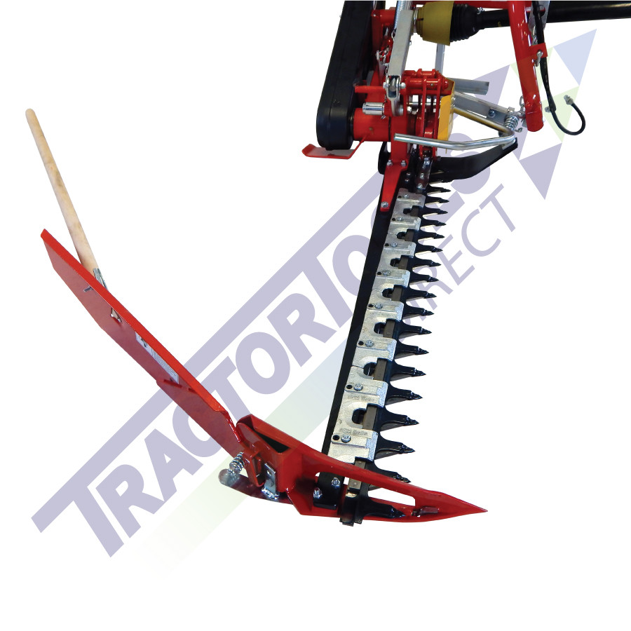 TX59 Sickle Bar Mower+Hydraulic Lift by DCM for compact tractors