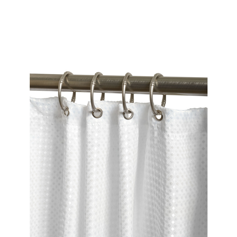 allen + roth 12-Pack Chrome Single Shower Rings