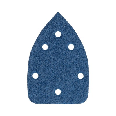 25 x Norton tiras de molienda Velcro 98x140 mm K40 6 hoyos Experto