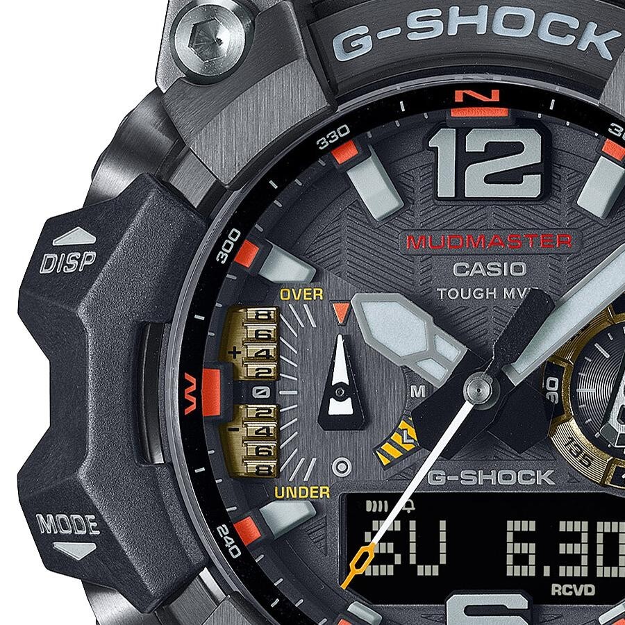 Pre-owned Casio G-shock Gwg-b1000ec-1ajf Mudmaster Radio Solar Men's Watch Japan