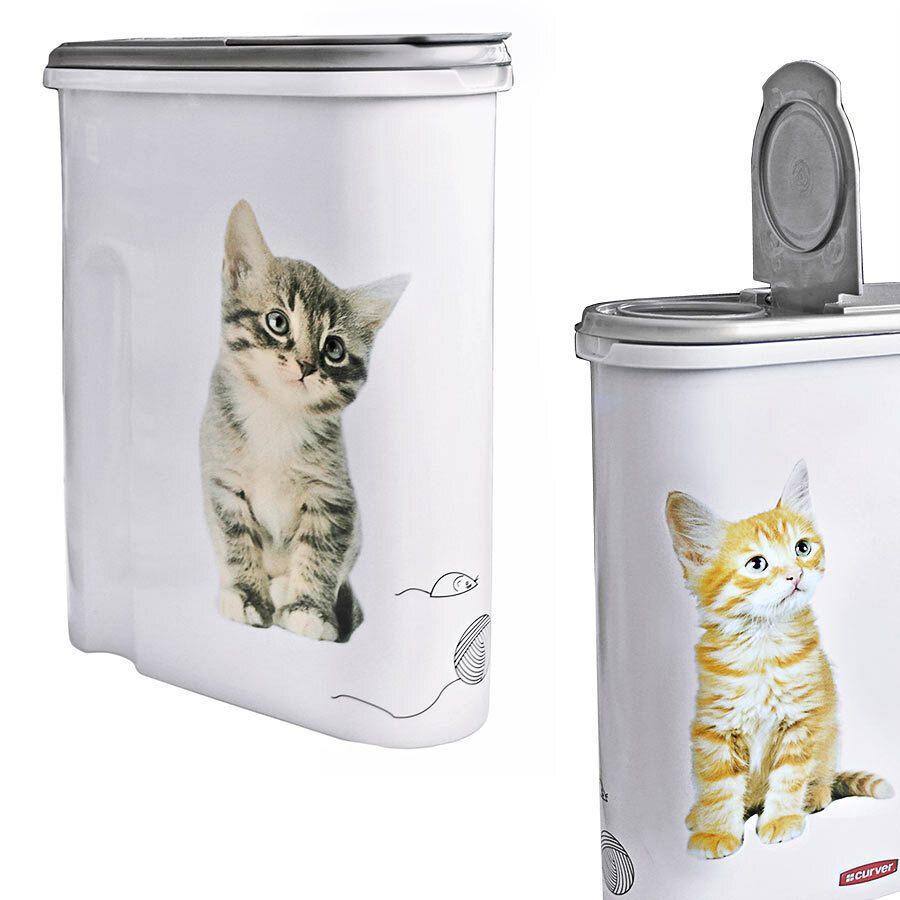 Aufbewahrungsdose Katzenfutter Futteraufbewahrung Futtertonne Behälter