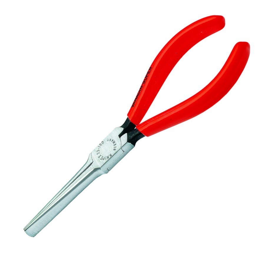 Knipex 6-1/4in True Duckbill Pliers 3301160 Thin 1/16" (1.5mm) Flat Nose