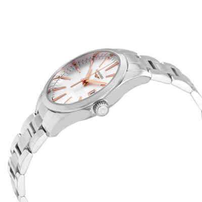 Pre-owned Longines Conquest Classic Quartz Silver Dial Ladies Watch L2.386.4.72.6