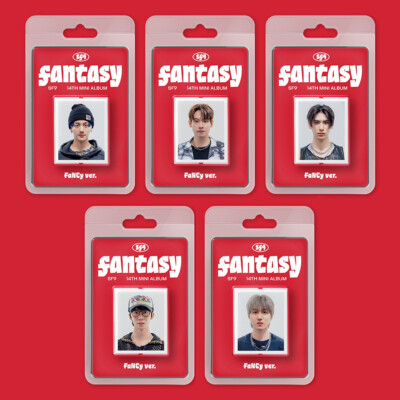 SF9 FANTASY 14th Mini Album PLVE FANCY Ver/ID Photo+CD Plate+Holder+2 Card+GIFT