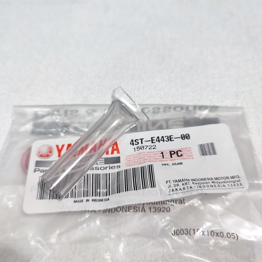 Genuine Yamaha Scorpio Z SX4 SX225 2001-2014 Air FIlter Pipe Drain 4ST-E443E-00