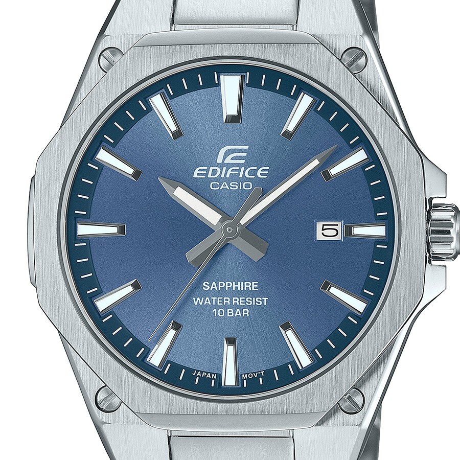 Pre-owned Casio Pre-order  Edifice Standard Quartz Efr-s108dj-2ajf Date Men's Watch Blue