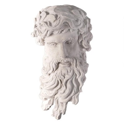 Mythic Greek God of the Sea Poseidon Wall Sculpture Roman God Neptune