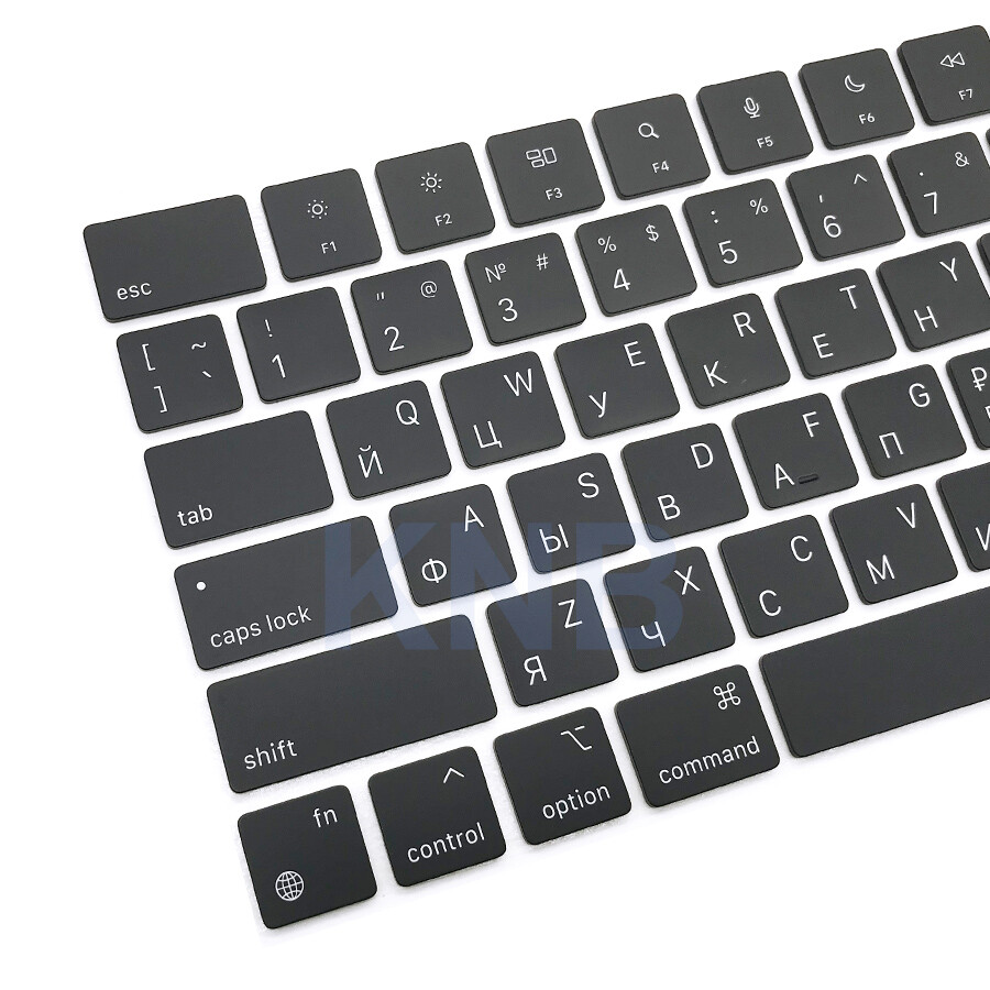 New Russian US-RU Keycaps Keys For Macbook Pro M1 Pro Max 14