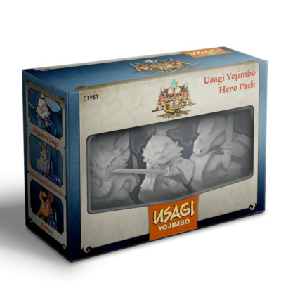 In hand: Usagi Yojimbo Hero Set For Arcadia Quest CMon/IDW
