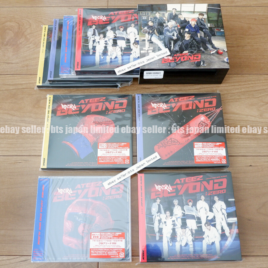 ATEEZ 直筆サイン「BEYOND : ZERO」ATINY盤/初回生産仕様 ATEEZ 直筆サイン(2ヶ所)「BEYOND : ZERO」ATINY盤/初回生産仕様