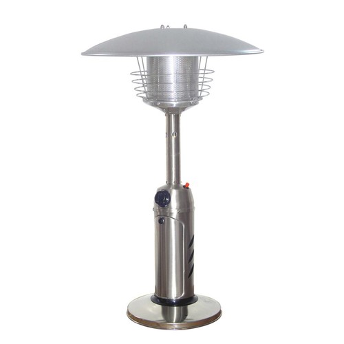 S 11,000 Btu Portable Stainless Steel Gas Patio Heater Hlds032-b