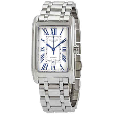 Pre-owned Longines Dolcevita Automatic Silver Dial Ladies Watch L57574716