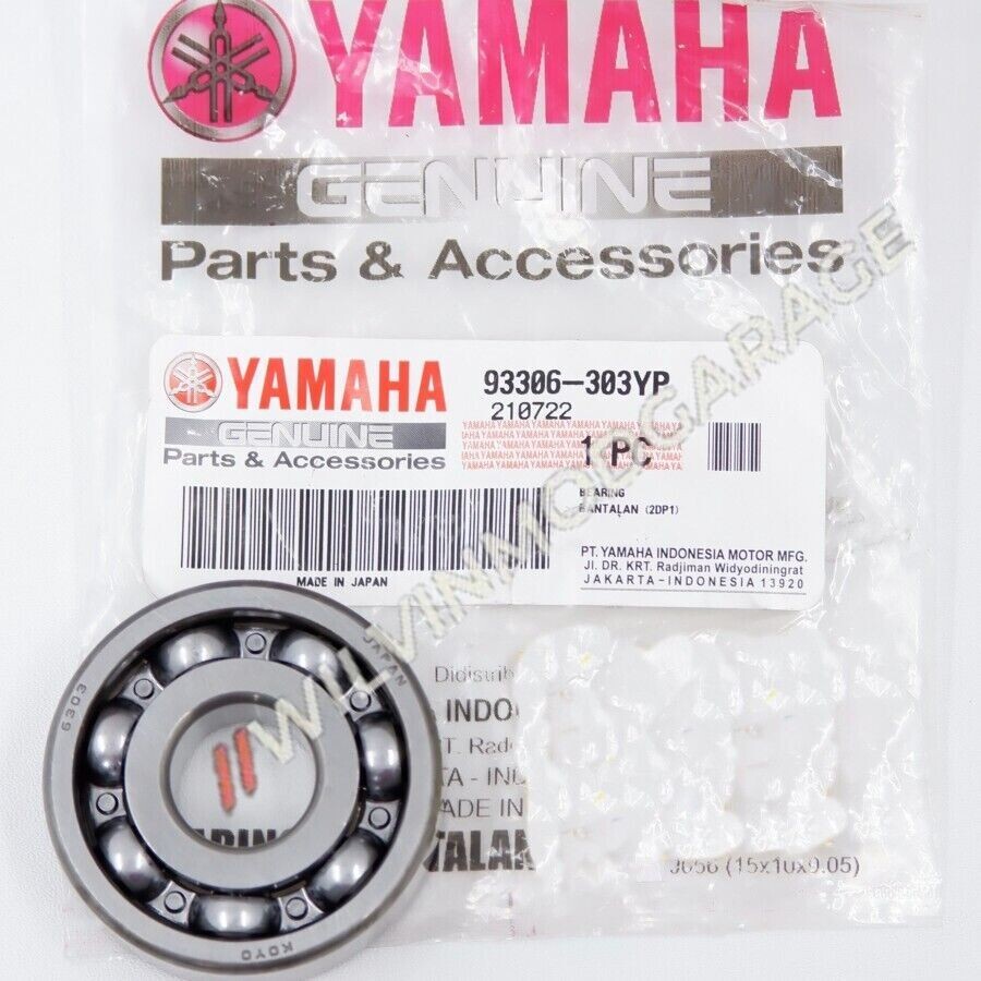 Piezas originales Yamaha RX-King 135 eje embrague engranaje rodamiento 93306-...