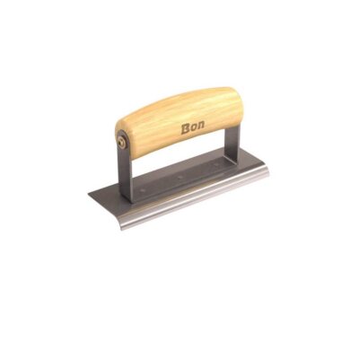Bon 12-434 Edger - Stainless Steel 6-in. X 2-in. - 3/8-in. Radius X 3/8-in. Lip