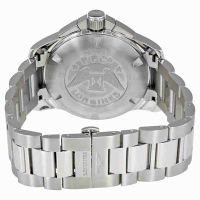 Pre-owned Longines Conquest Men's Black Watch - L3.801.4.56.6