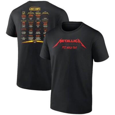 Metallica #M72 World Tour  No Repeat Weekend  2025 T-Shirt Gift Full Size S-5XL