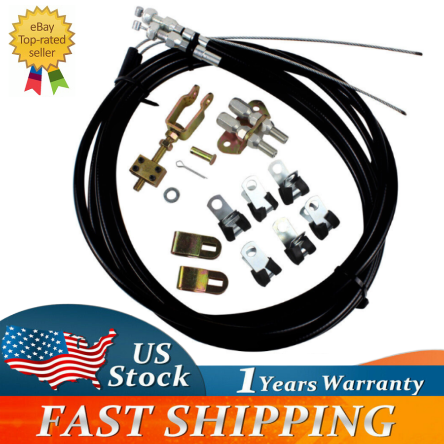 For Wilwood 330-9371 Emergency Brake Cable Kit Universal Parking Brake