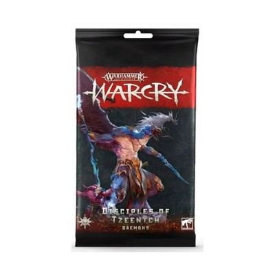 Игровая мастерская Warcy Disciples of Tzeentch Набор карточек демонов 111-47