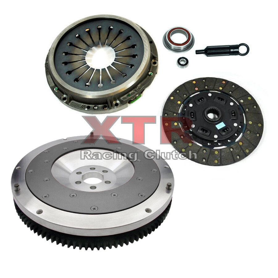 XTR HD CLUTCH KIT+ALUMINUM FLYWHEEL for 1987-92 TOYOTA SUPRA 3.0L TURBO 7MGTE