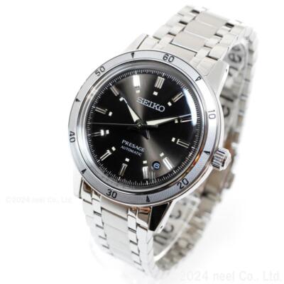 Pre-owned Seiko Presage Sary249 Men Watch Style 60's Automatic Mechanical Stainless Steel