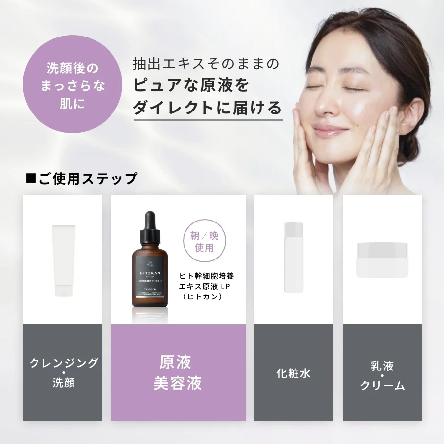 fracora HITOKAN Extract 30ml Human stem cell culture extract undiluted solution