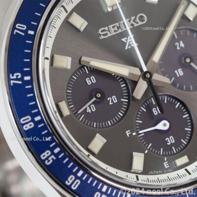 Pre-owned Seiko Prospex Sbdl111 Men Watch Box Japan Speedtimer Sport Solar Chronograph