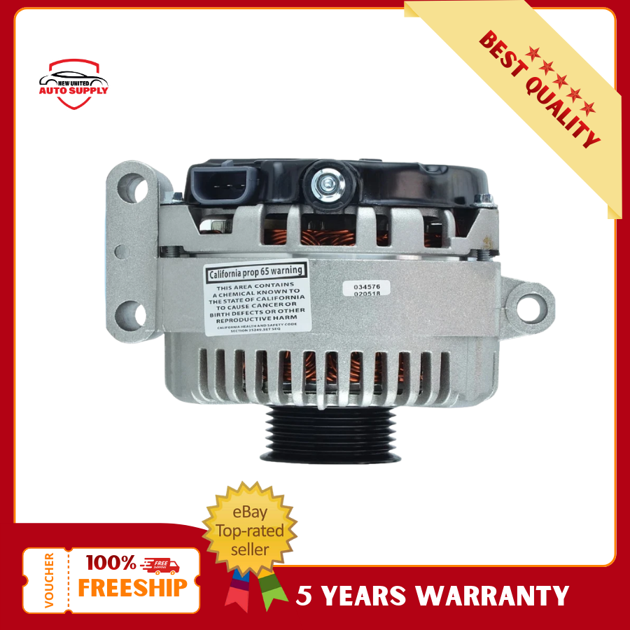 7787A Alternator 130A 12V CW For 96-06 Ford Mercury   V6 4.0L V8 5.0L 5.4L