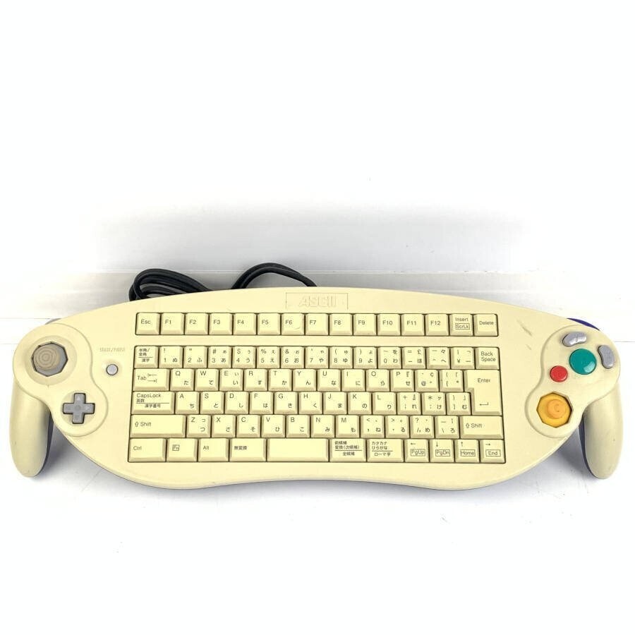 ゲームキューブ用　アスキー　キーボード　コントローラ Amazon.co.jp: SAMMY KEYBOARD CONTROLLER GC : パソコン・周辺機器