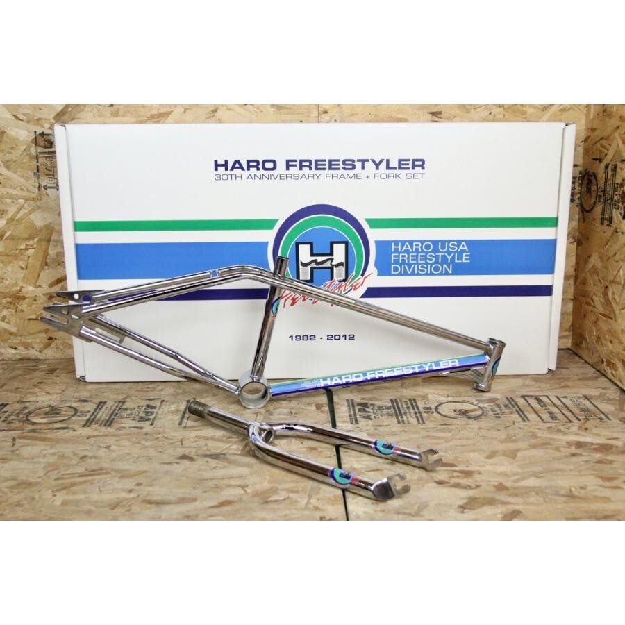 BMX フレーム+フォークセット　HARO BIKES 30周年非売品記念モデル HARO FREE-STYLER BIKES BMX Frame & Fork Set 30th Anniversary