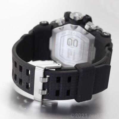 Pre-owned Casio G-shock Gwg-2000-1a1jf Black Red Carbon Mudmaster Men's Wrist Watch