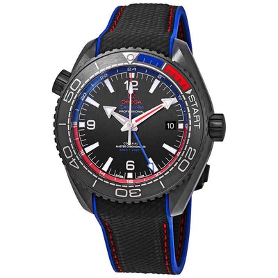 Omega Seamaster Planet Ocean Мужские автоматические часы с черным циферблатом 215.92.46.22.01.004