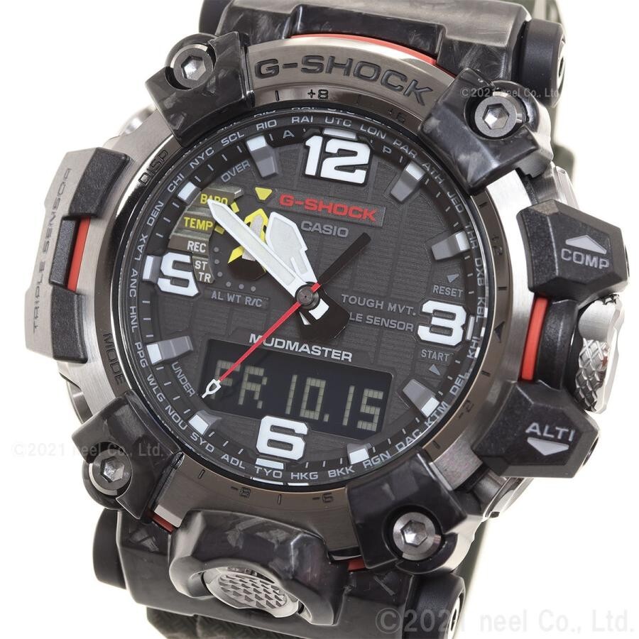 Pre-owned Casio G-shock Men's Black Watch - Gwg-2000-1a3jf