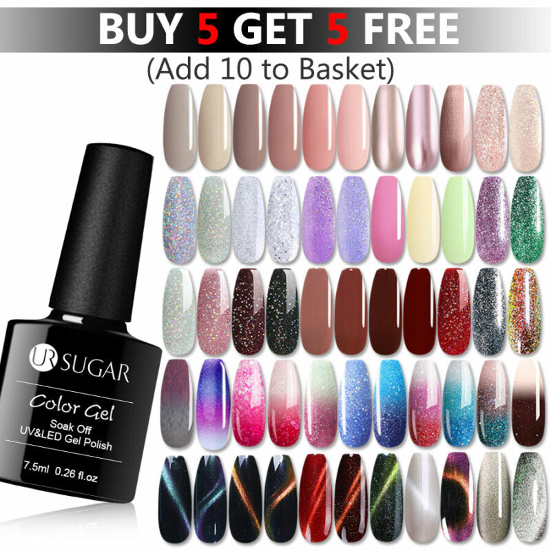 UR SUGAR Gel Nagellack Magnetische Thermische Glitter Nagel Gel Soak off DIY