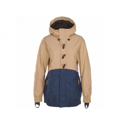 O'Neill Freedom Nobility Snowboard Jacket, Women's Medium, Woodsmoke / Navy New