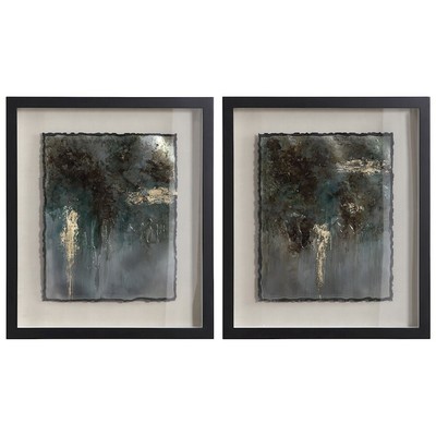 Uttermost Rustic Patina Framed Prints, Set of 2 - 35366