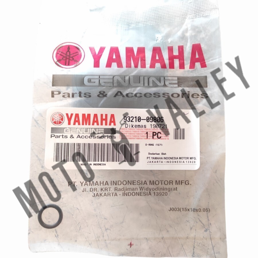 Genuine Parts Yamaha XMAX 125 Year 2021-2025 Camshaft O Ring Seal 93210-09806