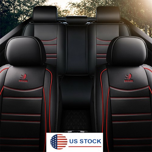 Pu Leather 6d Car-styling Auto Universal Car Seat Covers