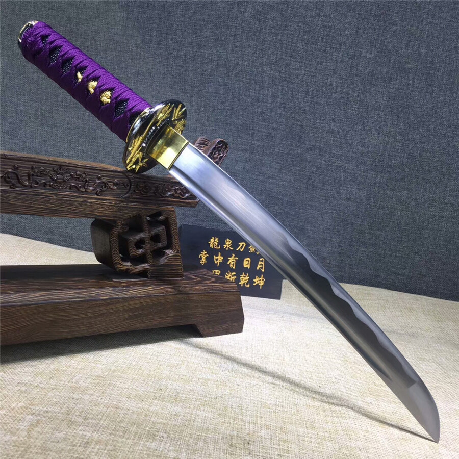 Battle Ready T1095 Carbon Steel Tanto Japanese Samurai Katana Short Sword Sharp Battle Ready T1095 Carbon Steel Tanto Japanese Samurai Katana Short Sword Sharp