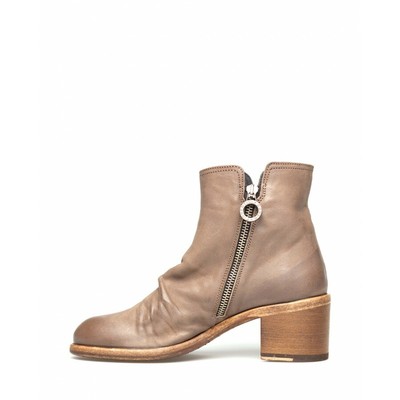 FIORENTINI + BAKER DAMEN STIEFELETTEN FIORENTINI + BAKER RAZY V BANDOLERO PEDRA LEDER GRAU