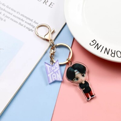 BTS TINYTAN Acrylic Keychain (Mic Drop)
