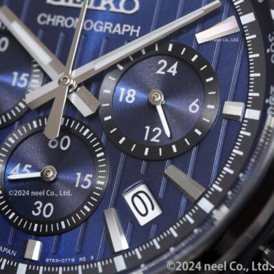 SEIKO SEIKO SELECTION SBTR035 MEN WATCHBLUE DIAL CHRONOGRAPH STAINLESS STEEL QUARTZ