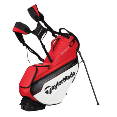 TaylorMade Tour Stand Golf Bag - Red/White/Black - New 2023