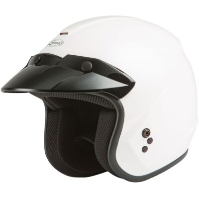 Gmax OF-2 Open Face Street Motorcycle Helmet - Pick Size & Color