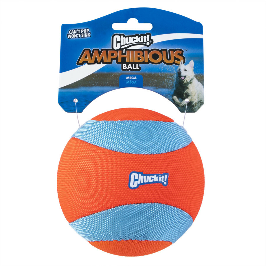 Chuckit! Mega Amphibious Ball Dog Toy, Large