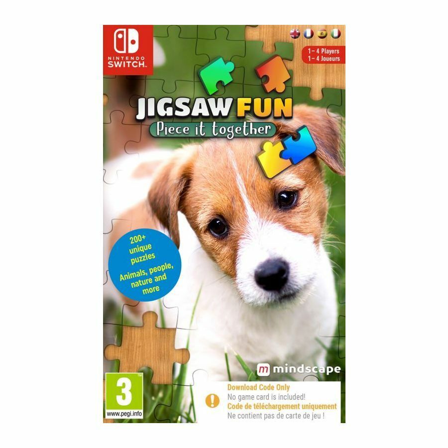 Jigsaw Fun - Piece It Together [Code In A Box] (Switch)