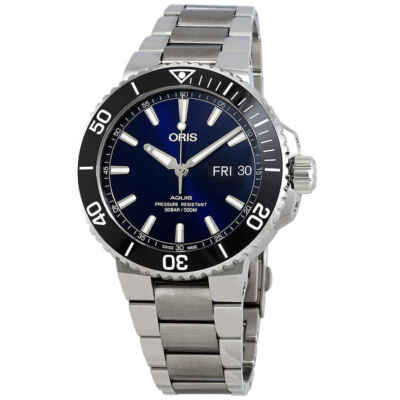 Oris Aquis Blue Mens Watch - 01 752 7733 4135-07 8 24 05PEB