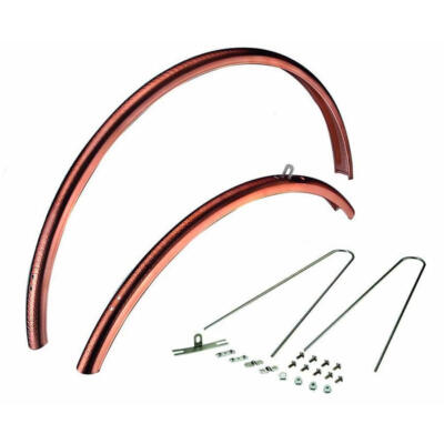 Couple Fenders City Vintage Retro Aluminum Copper DCFENDERC DIA-COMPE Bicycles