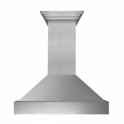 ZLINE 36'' NEW SNOW STAINLESS STEEL WALL RANGE HOOD CROWN MOLDING 8654SN-36